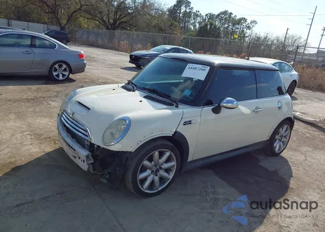 2006 Mini Cooper S z USA, uszkodzony, nr VIN WMWRE33566TJ39961
